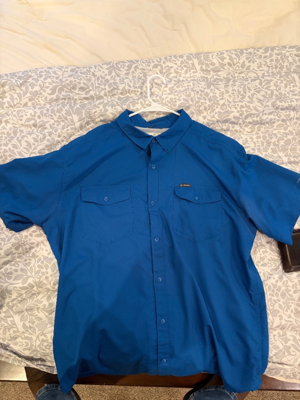 Columbia short sleeve Omni wicking shirt